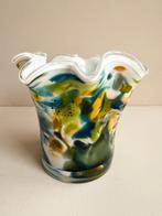 Fidrio Vaas - 13cm hoog, 14cm doorsnee, Overige kleuren, Ophalen of Verzenden, Minder dan 50 cm, Glas