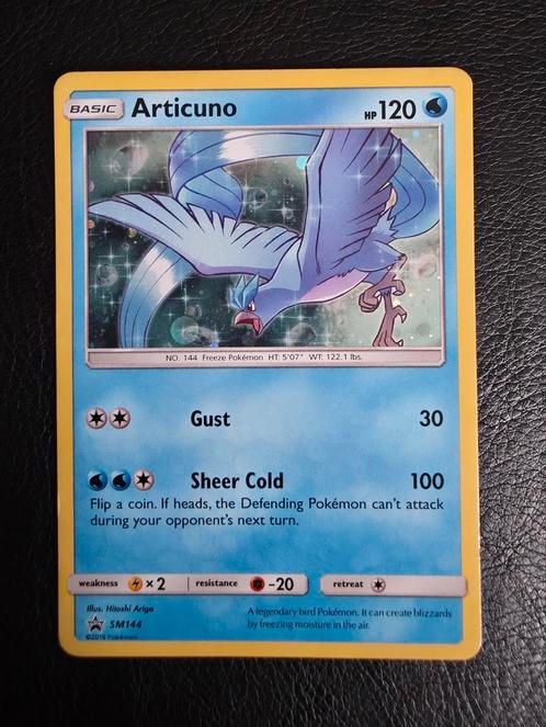 Articuno SM144 sun moon promo, Hobby en Vrije tijd, Verzamelkaartspellen | Pokémon, Nieuw, Losse kaart, Ophalen of Verzenden