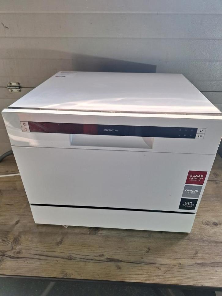 Inventum Mini Vaatwasser - Compact en Efficiënt, Witgoed en Apparatuur, Vaatwasmachines, Gebruikt, Vrijstaand, Minder dan 85 cm