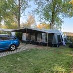 Knaus Südwind 550 FSK met mover — Bouwjaar 2008, Caravans en Kamperen, Rondzit, 750 - 1000 kg, Particulier, Schokbreker