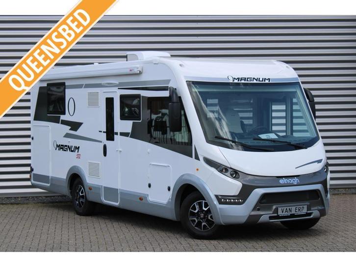 Elnagh Magnum 582 140PK Queensbed Dakairco Trekhaak TV, Caravans en Kamperen, Campers, Bedrijf, tot en met 2, Integraal, Overige merken