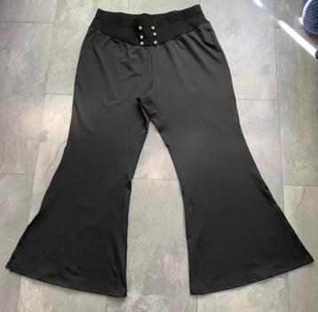 Zwarte wijde losse broek maat 2XL (qwe) beschikbaar voor biedingen
