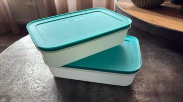 Tupperware 2 diepvriesdoosjes 1L beschikbaar voor biedingen