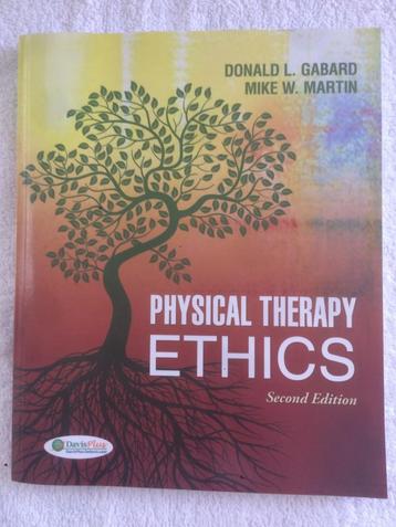 Studieboek PHYSICAL THERAPY ETHICS. beschikbaar voor biedingen