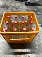 Antiek Cola Kratje met 12 Glazen Flessen, Ophalen, Gebruikt
