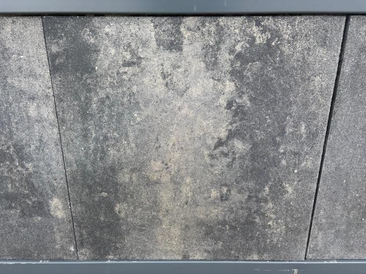 TerrasTegel+ 60x60x4 cm Grijs/Zwart, Tuin en Terras, Tegels en Klinkers, Nieuw, Terrastegels, Beton, 10 m² of meer, Ophalen