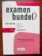 Examenbundel VWO Geschiedenis 2017/2018, Boeken, Schoolboeken, ThiemeMeulenhoff, Ophalen of Verzenden, VWO, Geschiedenis