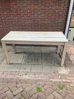 Tafel lang 1.60 , breed 0,70 hoog 0,75 ., Huis en Inrichting, Tafels | Sidetables, Ophalen, Strak, Zo goed als nieuw, 150 tot 200 cm