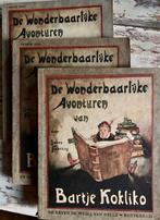 De wonderbaarlijke avonturen Bartje Kokliko, 3 delen, Antiek en Kunst, Ophalen of Verzenden, Johan Fabricius