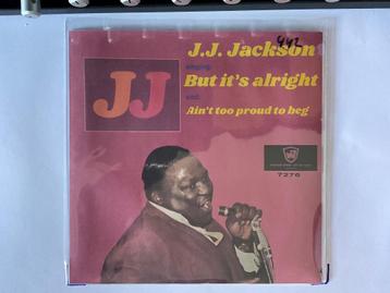 J.J. JACKSON: BUT IT'S ALRIGHT - AIN'T TOO PROUD TO BEG VG+ beschikbaar voor biedingen
