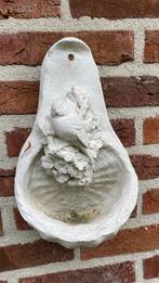 Wanddeco mandje met vogrl in beton, Ophalen, Gebruikt, Beton, Overige typen