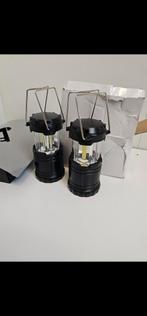 Lantaarn 2x led aaa, Caravans en Kamperen, Ophalen of Verzenden