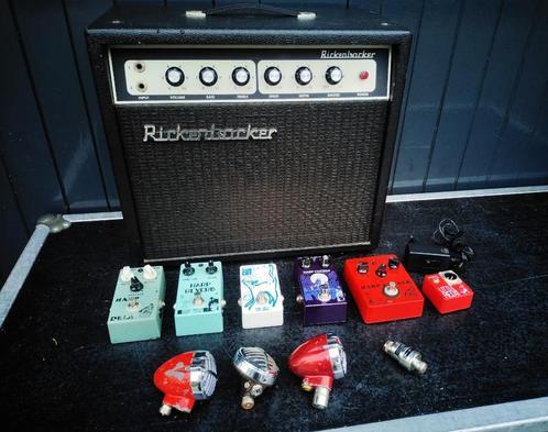 Bluesharp effect pedalen, microfoons en amp, Muziek en Instrumenten, Effecten, Gebruikt, Chorus, Delay of Echo, Reverb, Volume