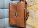 Castelijn en Beerens laptop/aktetas, Sieraden, Tassen en Uiterlijk, Gebruikt, Bruin, Leer, Ophalen