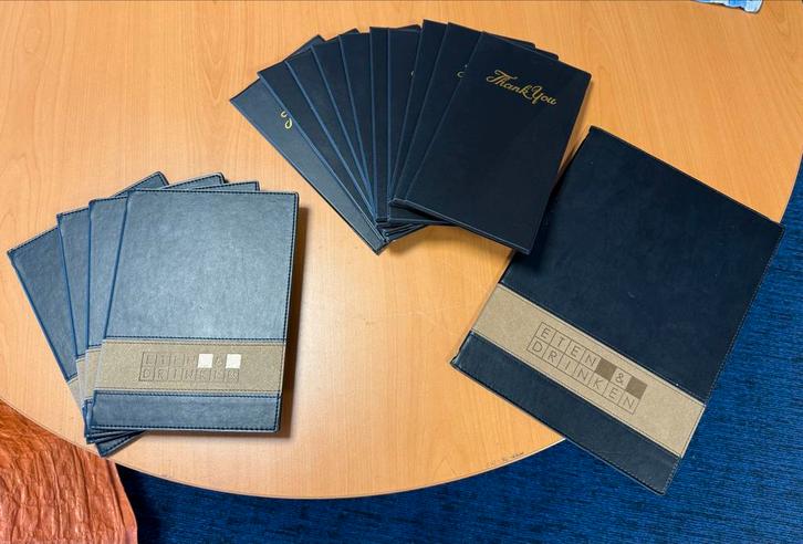 Menukaarten - Eten & Drinken / Thank You, Huis en Inrichting, Keuken | Keukenbenodigdheden, Nieuw, Ophalen