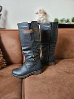 Nette grijze laarzen met wijde schacht. Mt 40, Kleding | Dames, Schoenen, Ophalen, Zo goed als nieuw, Grijs, Hoge laarzen