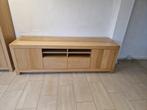 Eiken TV kast, Ophalen, Gebruikt, Eikenhout, 200 cm of meer