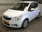 Opel Agila 1.2 Enjoy - Airco - Mooie auto! - APK Sept 2026!, Voorwielaandrijving, Gebruikt, 4 cilinders, Wit