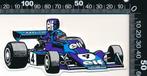 Sticker: Formule 1 - 4 - Elf - Good Year, Verzamelen, Verzenden, Zo goed als nieuw, Auto of Motor