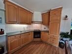 Eikenhouten landelijke keuken, Huis en Inrichting, Keuken | Complete keukens, Ophalen, Gebruikt, Bruin, Hout