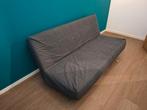 Slaapbank Ikea 2-Persoons 140 x 200, Ophalen, Gebruikt, Zwart, Tweepersoons