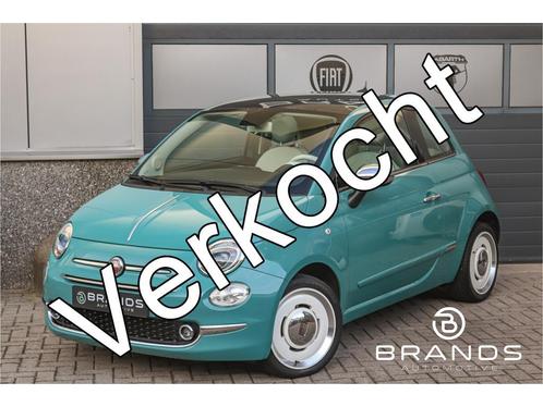 Fiat 500 1.2 Anniversario 1e eig Vol opties Limited ed. Gara, Auto's, Fiat, Bedrijf, Te koop, ABS, Airbags, Airconditioning, Alarm