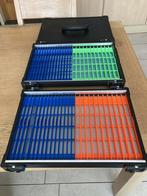 Te Koop RIVE 2 Dobber lades met Rive plankjes met deksel, Watersport en Boten, Hengelsport | Witvissen, Ophalen of Verzenden, Zo goed als nieuw