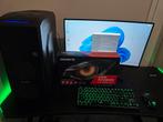 Game Pc. Rx6600XT/Amd 5 3600/Monitor/Bureau., Computers en Software, Desktop Pc's, Ophalen of Verzenden, Gebruikt, Gaming