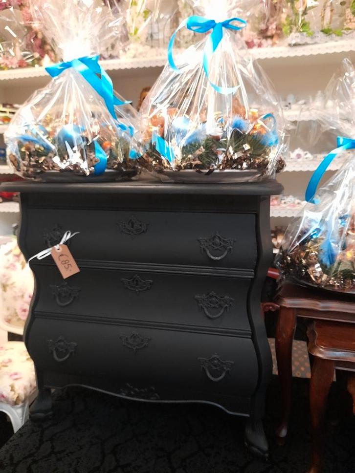 Mat.zwart.laden kastje, Huis en Inrichting, Kasten | Ladekasten, Zo goed als nieuw, Minder dan 100 cm, 50 tot 100 cm, 25 tot 50 cm