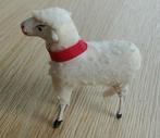 Vintage Putz schaapje met rode halsband, Ophalen