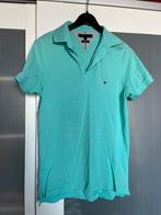 tommy hilfiger polo maat s slim fit blauw/groen, Ophalen of Verzenden, Zo goed als nieuw, Blauw