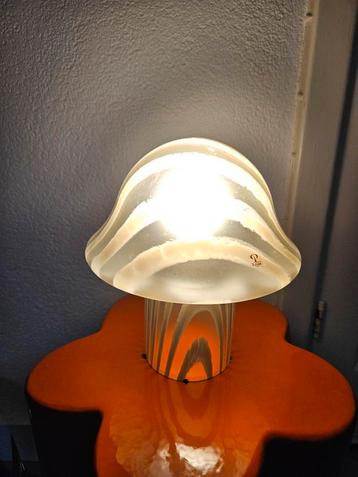 Vintage design 70s Peill & Putzler mushroom lamp  beschikbaar voor biedingen
