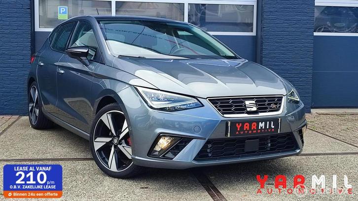 Seat Ibiza 1.0 TSI FR SPORTIEF 116PK 5DRS AIRCO ADAPTIEF CRU, Auto's, Seat, Bedrijf, Te koop, Ibiza, ABS, Adaptive Cruise Control