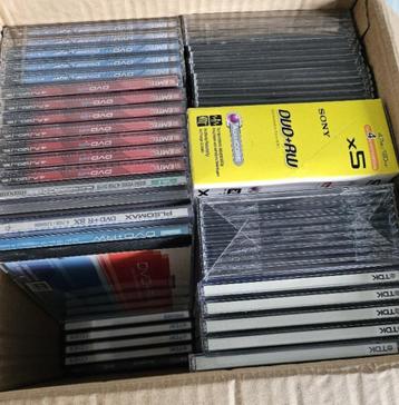 Lege CD''s en DVD''s  beschikbaar voor biedingen