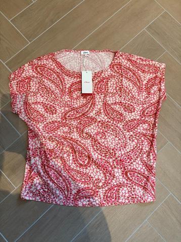  Nieuw: shirt van s. Oliver, maat 44  beschikbaar voor biedingen