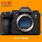 Sony A9 III Body (Nieuw) (informeer naar prijs), Ophalen of Verzenden, Nieuw, Sony, Geen optische zoom