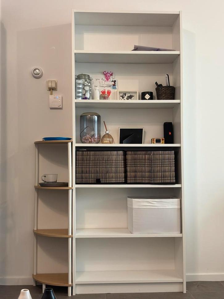 IKEA BILLY Boekenkast Wit - Zo Goed Als Nieuw!, Huis en Inrichting, Kasten | Boekenkasten, Zo goed als nieuw, 50 tot 100 cm, 200 cm of meer