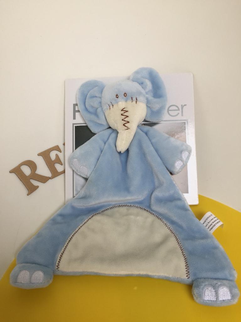 4855 Pitter patter doekje olifant blauw, Kinderen en Baby's, Ophalen of Verzenden, Zo goed als nieuw, Olifant