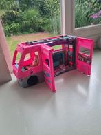Barbie Camper Roze - Groot Model Mattel + Barbie, Ophalen, Gebruikt, Barbie