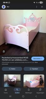 Gebruikt schattig peuterbed 70 x 150 m, Kinderen en Baby's, Ophalen, Gebruikt, 70 tot 85 cm, 140 tot 160 cm