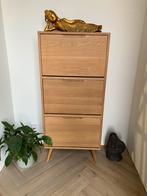Solide masief eiken schoenenkast, Huis en Inrichting, Ophalen, Zo goed als nieuw, Modern