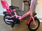 Puky Youke lichtgewicht 12 inch kinderfiets - roze, Ophalen, Zo goed als nieuw, 14 inch of minder, Handrem