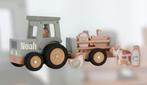 Houten Speelgoed Tractor met Naam - Leuk Kraamcadeau!, Ophalen of Verzenden, Nieuw, Overige typen