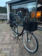 Cortina Mamafiets met 2 Yepp kinderzitjes, Fietsen en Brommers, Fietsen | Dames | Damesfietsen, (Extra) lage instap, 47 tot 50 cm