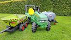 Traptractor met aanhangers, Ophalen