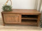 Robuust hout tv meubel 1.20 breed met soft sluiting, Huis en Inrichting, Ophalen, Zo goed als nieuw