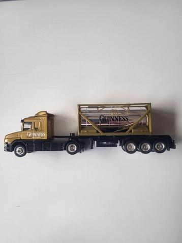 GUINNESS BIER TRUCKS -148S- SCANIA /BIERCONTAINER. beschikbaar voor biedingen