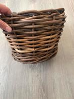Rieten Mand voor Planten, Gebruikt, Mand, Rond, Ophalen of Verzenden