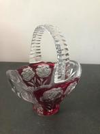 Anna Hütte kristallen bonbon mandje, Antiek en Kunst, Antiek | Glas en Kristal, Ophalen
