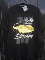 T Shirt Corvette Stingray 454, Kleding | Heren, Ophalen of Verzenden, Nieuw, Overige maten, Zwart
